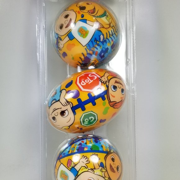 Coco Melon Set of 3 soft foam balls - Picture 2 of 10